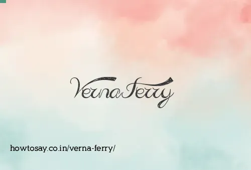 Verna Ferry