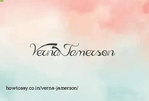 Verna Jamerson