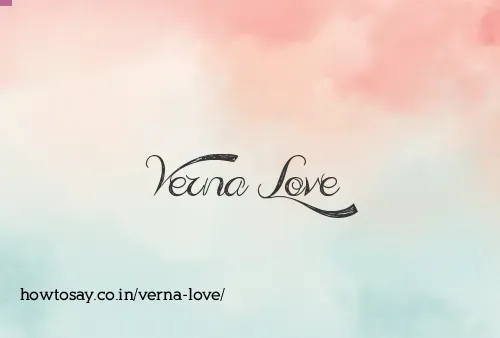 Verna Love