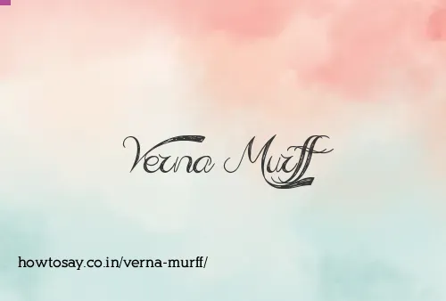Verna Murff