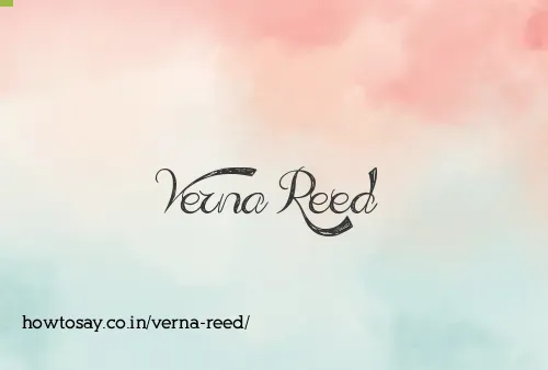 Verna Reed