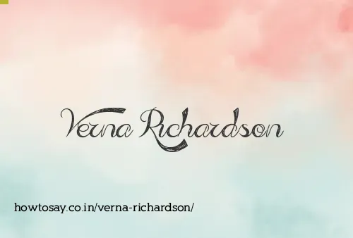 Verna Richardson