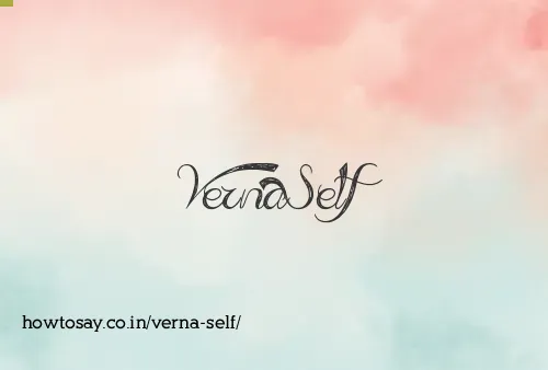 Verna Self