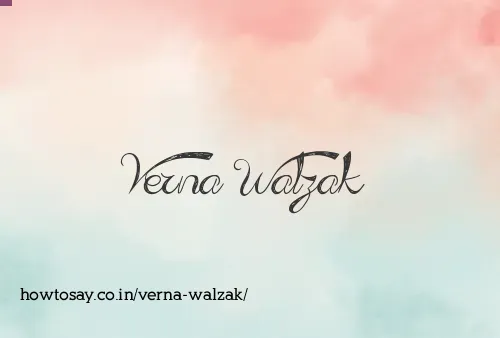Verna Walzak