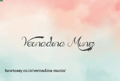 Vernadina Muniz