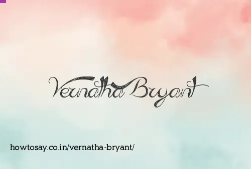 Vernatha Bryant