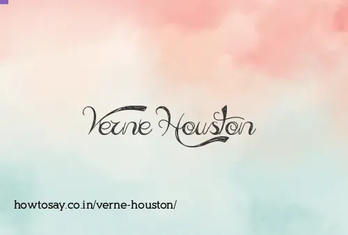 Verne Houston
