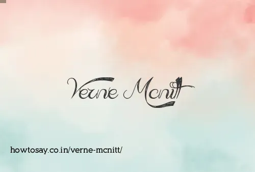 Verne Mcnitt