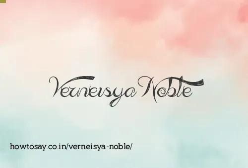 Verneisya Noble