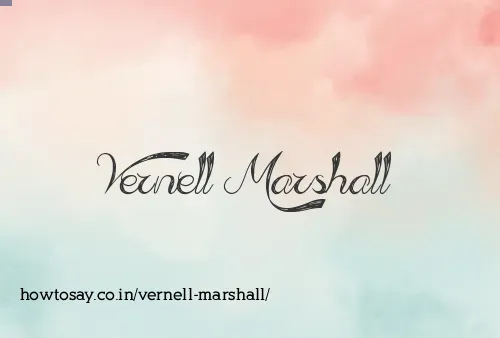 Vernell Marshall