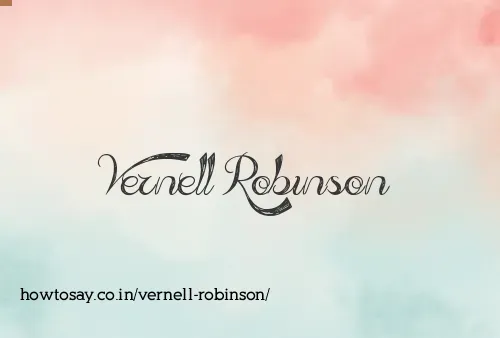 Vernell Robinson