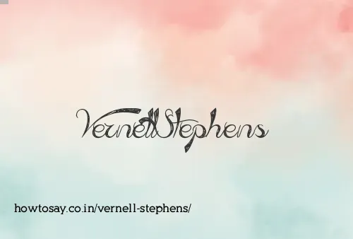 Vernell Stephens
