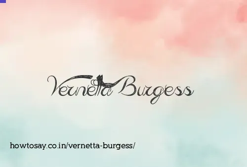 Vernetta Burgess