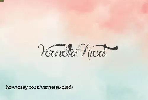 Vernetta Nied