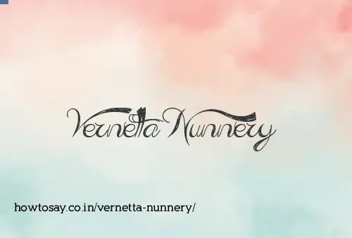 Vernetta Nunnery
