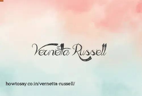 Vernetta Russell