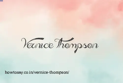 Vernice Thompson