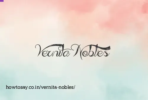 Vernita Nobles