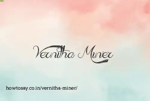 Vernitha Miner