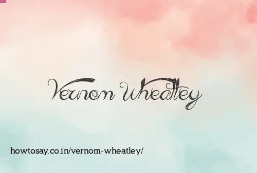 Vernom Wheatley