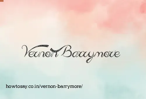 Vernon Barrymore