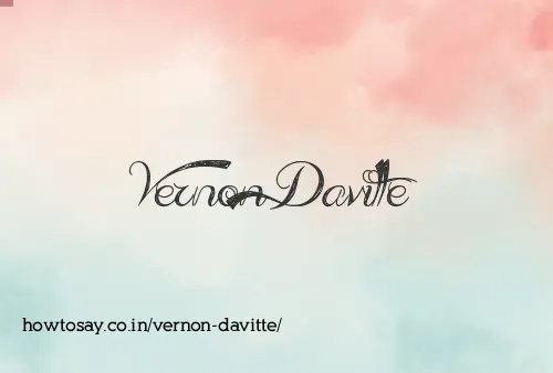 Vernon Davitte