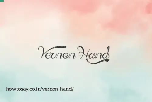 Vernon Hand