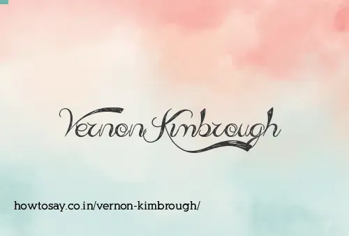 Vernon Kimbrough