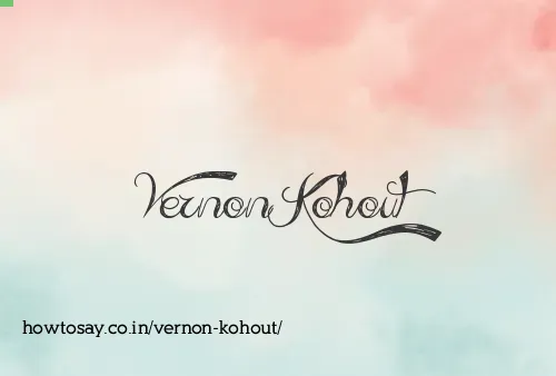 Vernon Kohout