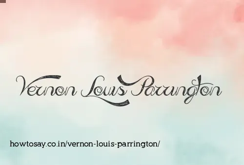 Vernon Louis Parrington