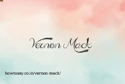 Vernon Mack