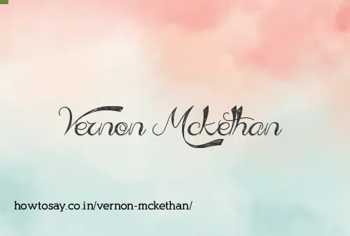 Vernon Mckethan