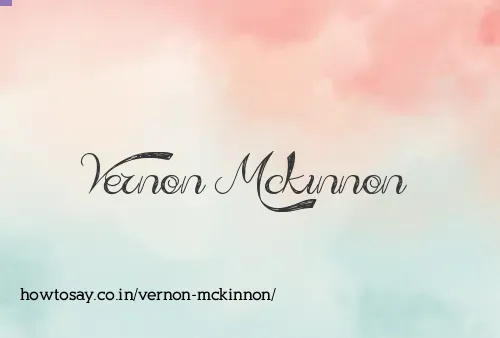 Vernon Mckinnon