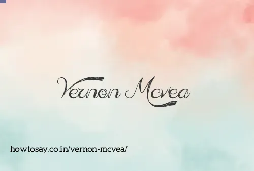 Vernon Mcvea