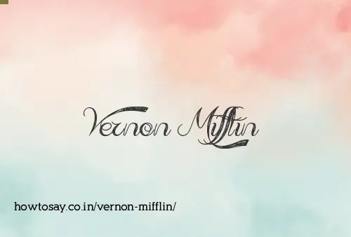 Vernon Mifflin