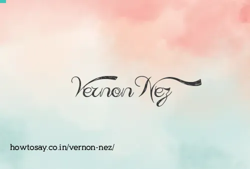 Vernon Nez