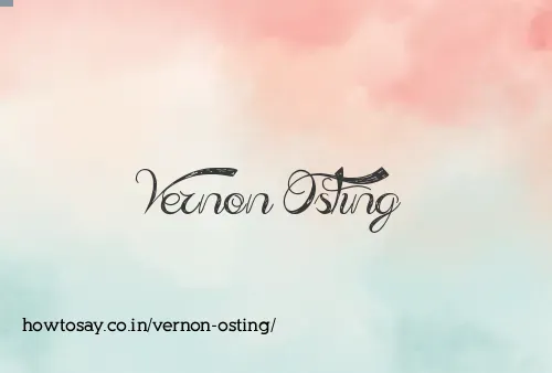 Vernon Osting