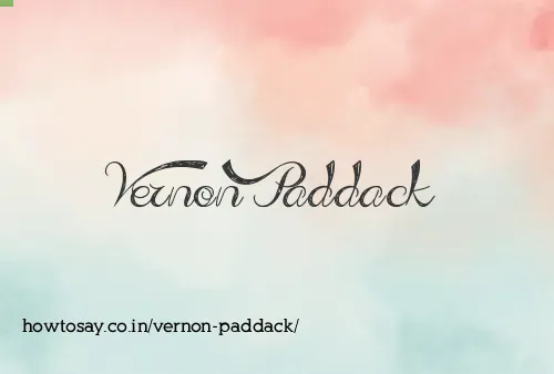 Vernon Paddack