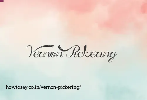 Vernon Pickering