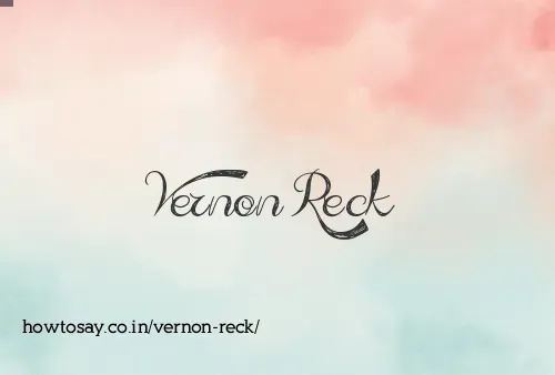 Vernon Reck