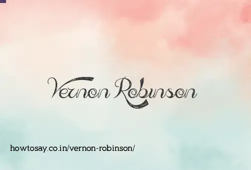 Vernon Robinson