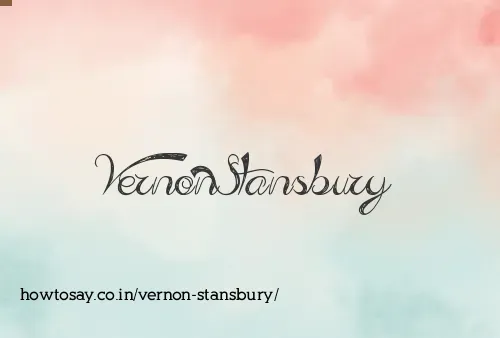 Vernon Stansbury
