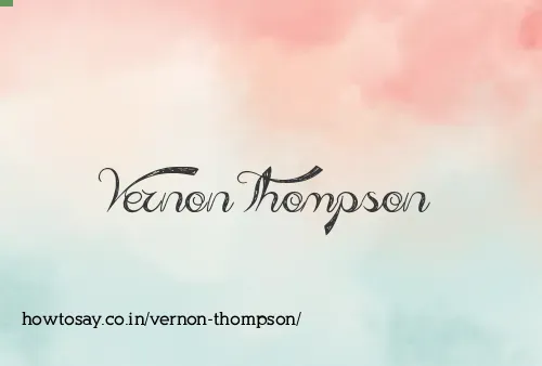 Vernon Thompson