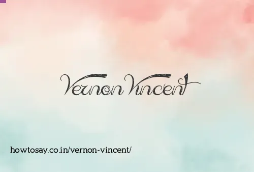 Vernon Vincent