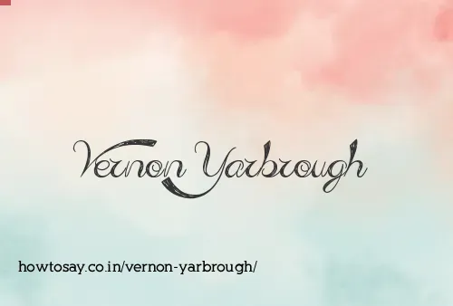 Vernon Yarbrough