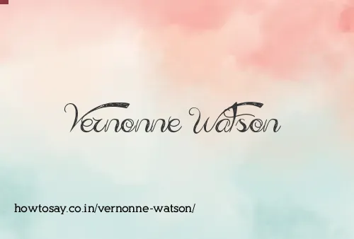 Vernonne Watson
