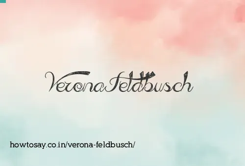 Verona Feldbusch