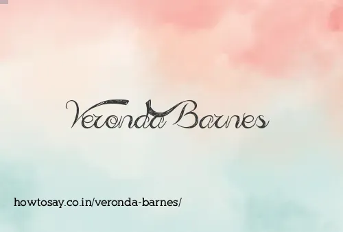 Veronda Barnes