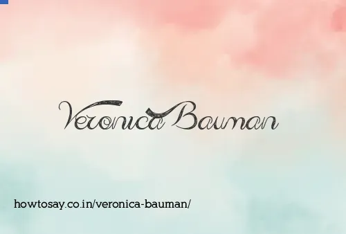 Veronica Bauman