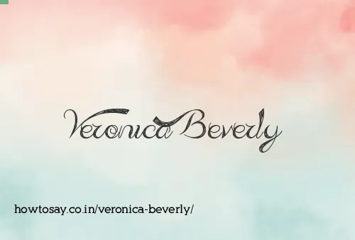 Veronica Beverly
